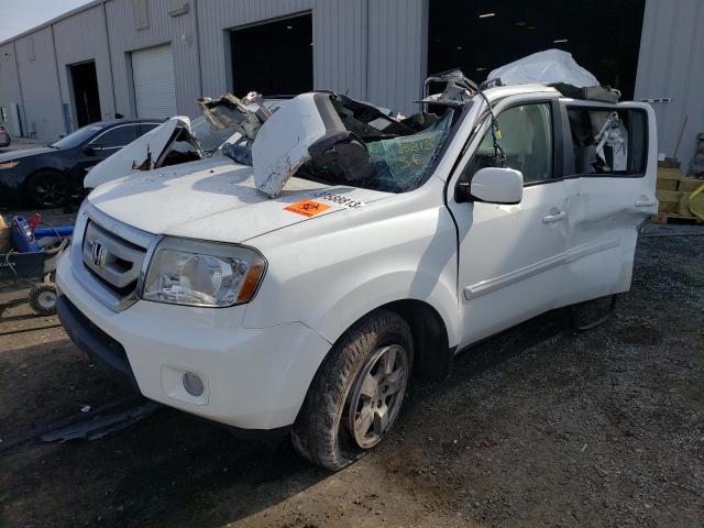 HONDA PILOT EXL 2010 with VIN 5FNYF3H5XAB021203 - Photo from auction