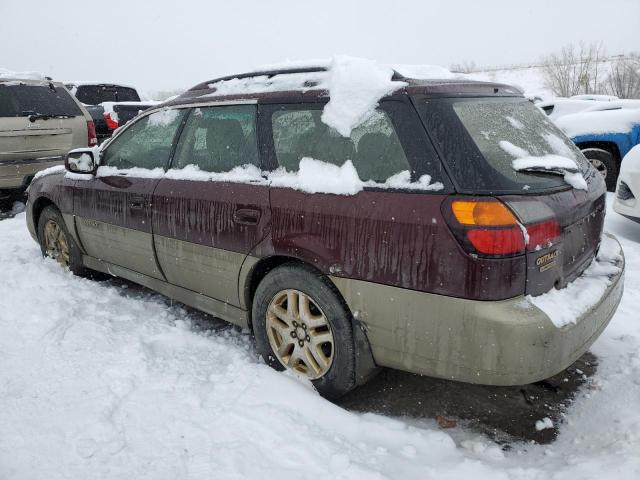 Photo 2 from auction – 2000 SUBARU OUTBACK with VIN 4S3BH6861Y7640976