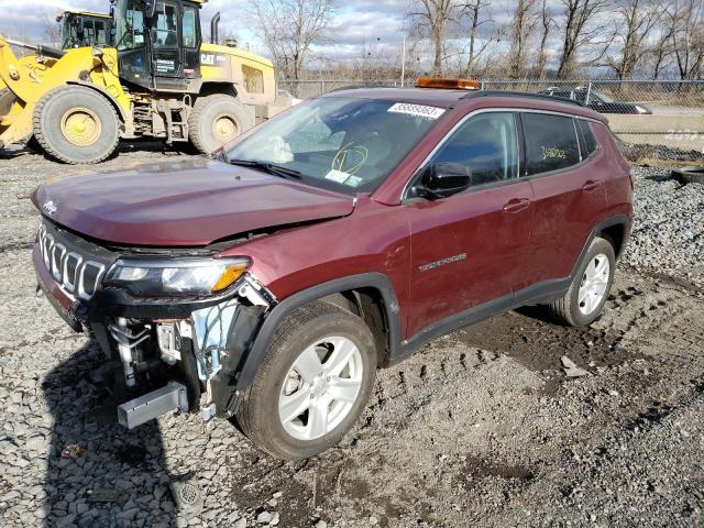 JEEP COMPASS LA 2022 with VIN 3C4NJDBB0NT115622 - Photo from auction