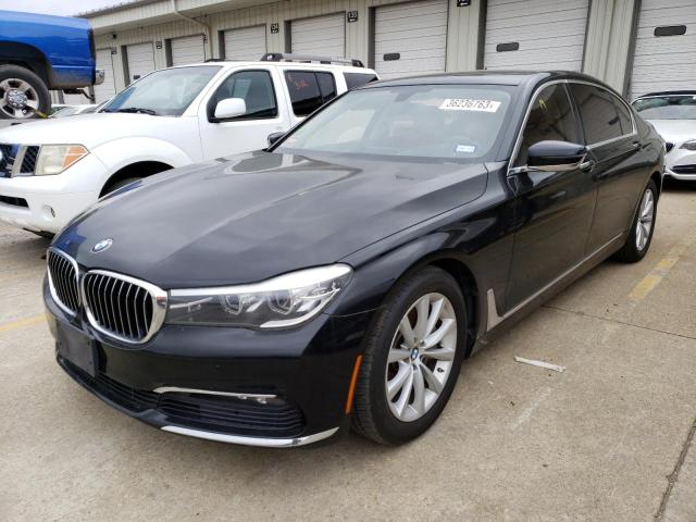 BMW 740 I 2016 with VIN WBA7E2C59GGD99852 - Photo from auction