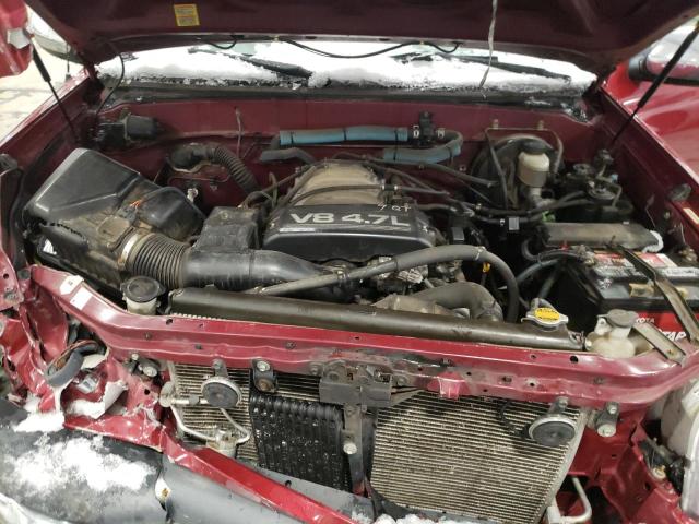 Photo 11 from auction – 2000 TOYOTA TUNDRA ACC with VIN 5TBBT4414YS007688