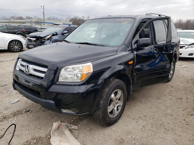 HONDA PILOT EX 2006 with VIN 2HKYF18576H512552 - Photo from auction