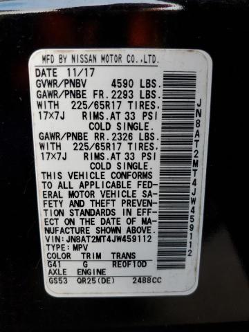 Photo 14 from auction – 2018 NISSAN ROGUE S with VIN JN8AT2MT4JW459112