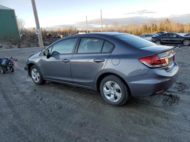 Photo 2 from auction – 2014 HONDA CIVIC LX with VIN 2HGFB2F59EH502559