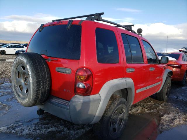 Photo 3 from auction – 2002 JEEP LIBERTY SP with VIN 1J4GL48K22W122467
