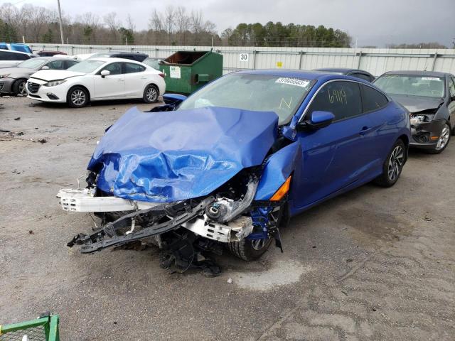 HONDA CIVIC LX 2018 with VIN 2HGFC4B06JH301120 - Photo from auction