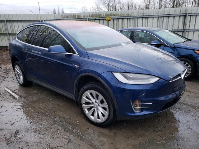 Photo 4 from auction – 2020 TESLA MODEL X with VIN 5YJXCAE27LF223258