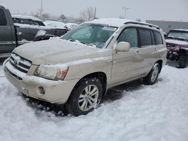 TOYOTA HIGHLANDER 2006 z numerem VIN JTEEW21A560030669 - Zdjęcie z aukcji
