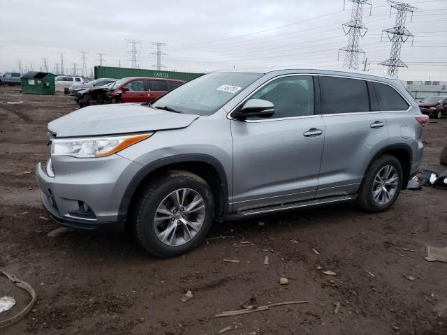 TOYOTA HIGHLANDER 2014 with VIN 5TDJKRFH6ES022265 - Photo from auction