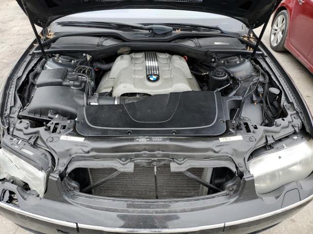 Photo 11 from auction – 2003 BMW 745 LI with VIN WBAGN63443DS43550
