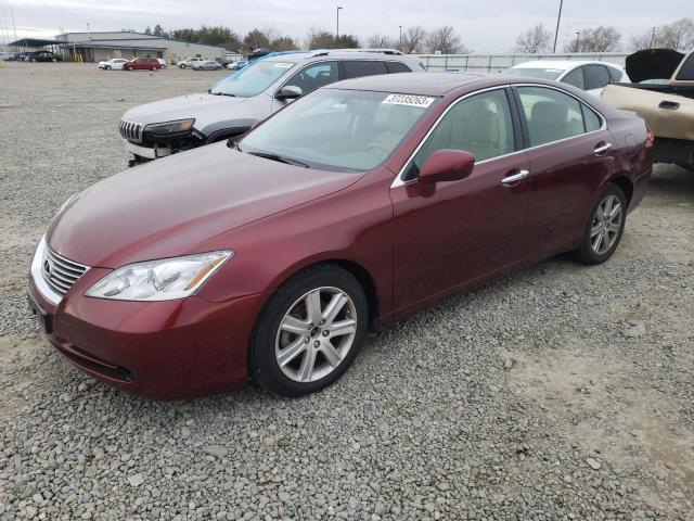 LEXUS ES 350 2007 with VIN JTHBJ46G472066520 - Photo from auction