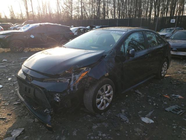 TOYOTA COROLLA LE 2021 with VIN 5YFEPMAE2MP252220 - Photo from auction