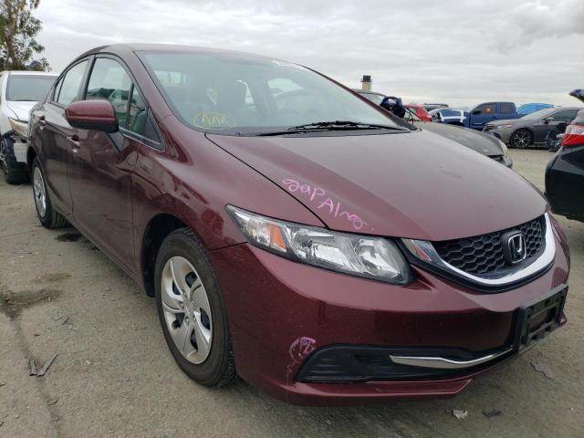 Photo 4 from auction – 2015 HONDA CIVIC LX with VIN 19XFB2F51FE269353
