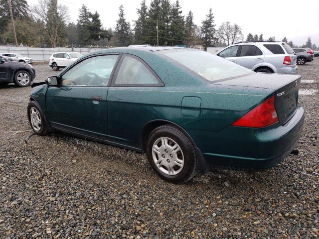 Photo 2 from auction – 2001 HONDA CIVIC DX with VIN 1HGEM22281L050313