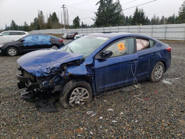 HYUNDAI ELANTRA SE 2019 with VIN 5NPD74LF2KH459802 - Photo from auction
