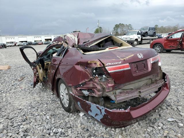 Photo 2 from auction – 2012 HONDA ACCORD LX with VIN 1HGCP2F37CA120884