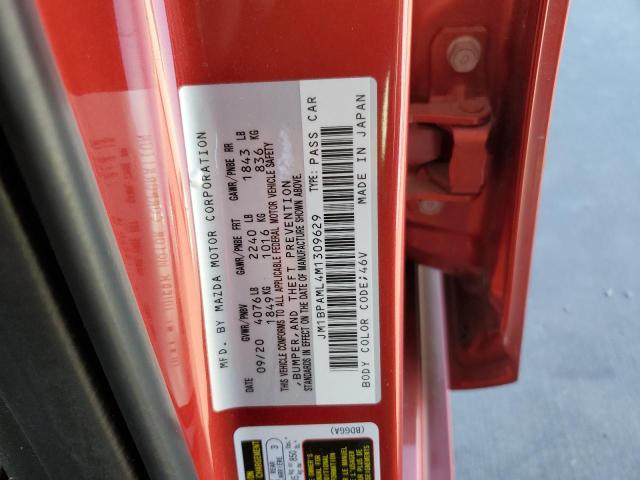 Photo 14 from auction – 2021 MAZDA 3 PREMIUM with VIN JM1BPAML4M1309629