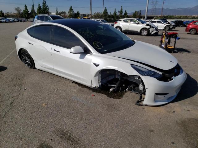 Photo 4 from auction – 2020 TESLA MODEL 3 with VIN 5YJ3E1EAXLF613688