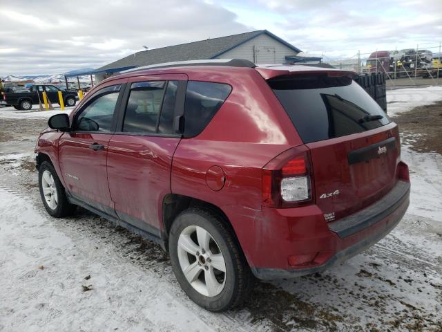 Photo 2 from auction – 2016 JEEP COMPASS SP with VIN 1C4NJDBB6GD663522
