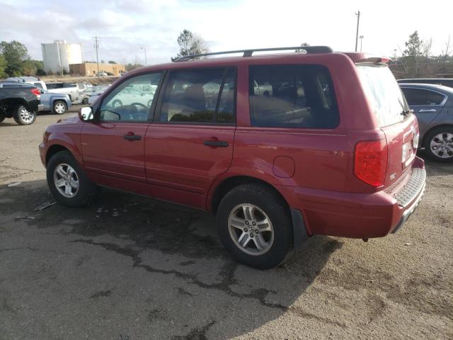 Photo 2 from auction – 2005 HONDA PILOT EXL with VIN 5FNYF18525B025904