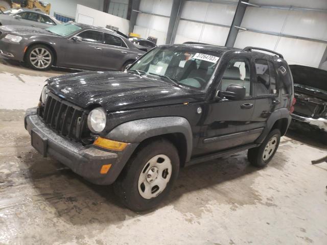 JEEP LIBERTY SP 2007 with VIN 1J4GL48K97W540533 - Photo from auction