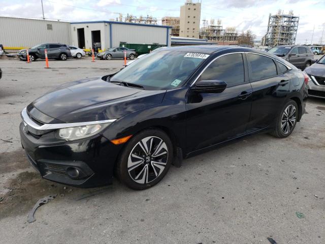 HONDA CIVIC EX 2017 with VIN 19XFC1F30HE011625 - Photo from auction