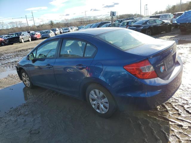 Photo 2 from auction – 2012 HONDA CIVIC LX with VIN 2HGFB2F57CH500063