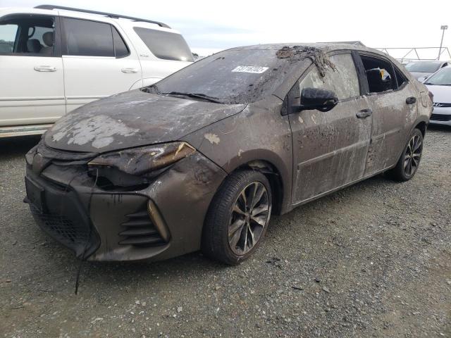 TOYOTA COROLLA L 2017 with VIN 5YFBURHE0HP644486 - Photo from auction