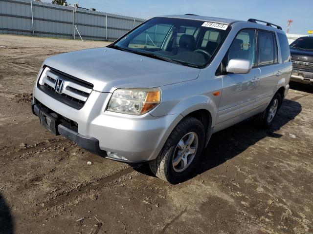 HONDA PILOT EX 2006 with VIN 2HKYF18556H534906 - Photo from auction