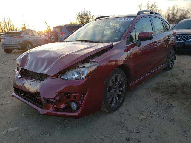 SUBARU IMPREZA SP 2015 with VIN JF1GPAY67F8245497 - Photo from auction