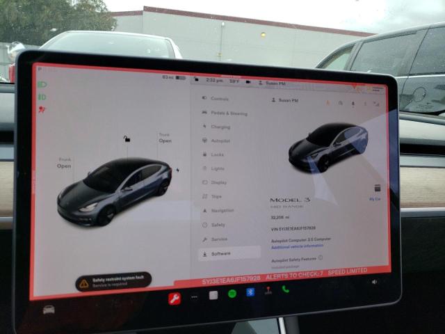 Photo 9 from auction – 2018 TESLA MODEL 3 with VIN 5YJ3E1EA6JF157928