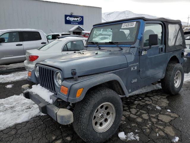 JEEP WRANGLER / 2002 with VIN 1J4FA39S62P707685 - Photo from auction
