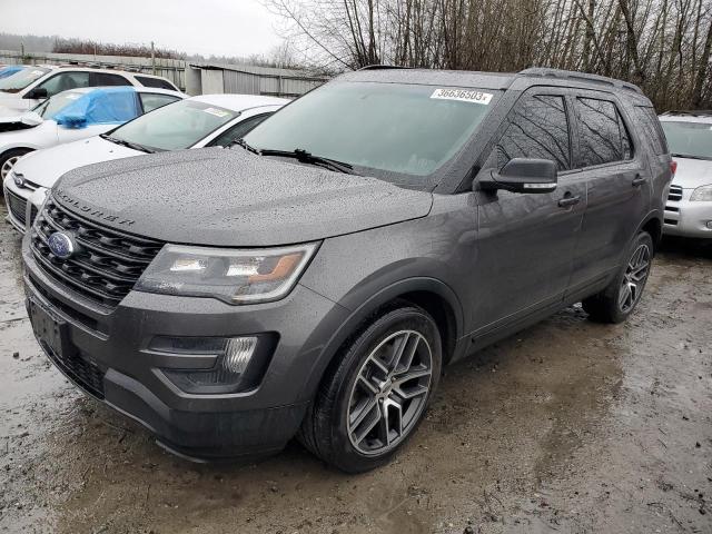 FORD EXPLORER S 2016 with VIN 1FM5K8GT5GGA04329 - Photo from auction