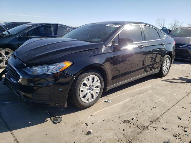 FORD FUSION S 2020 with VIN 3FA6P0G77LR229696 - Photo from auction