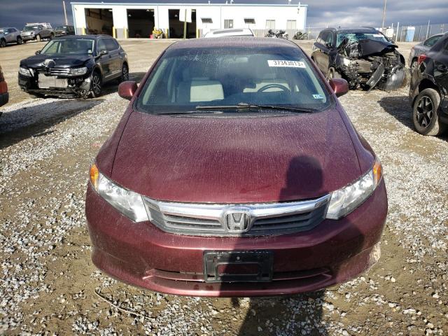 Photo 5 from auction – 2012 HONDA CIVIC LX with VIN 2HGFB2F50CH579284