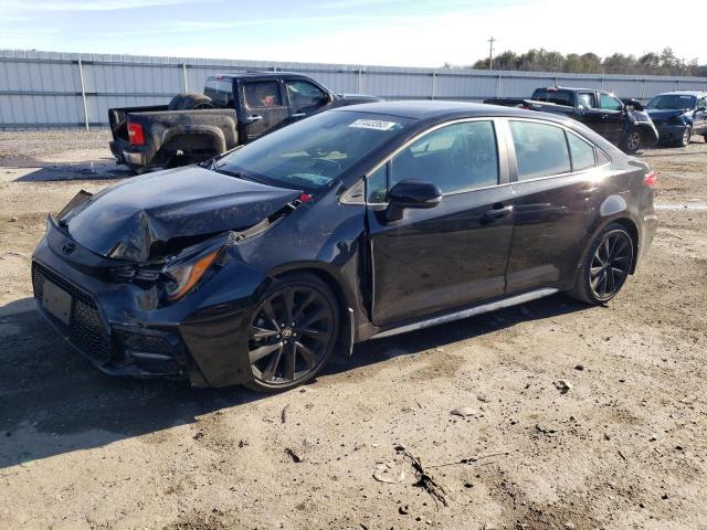 TOYOTA COROLLA SE 2021 with VIN 5YFS4MCEXMP083346 - Photo from auction