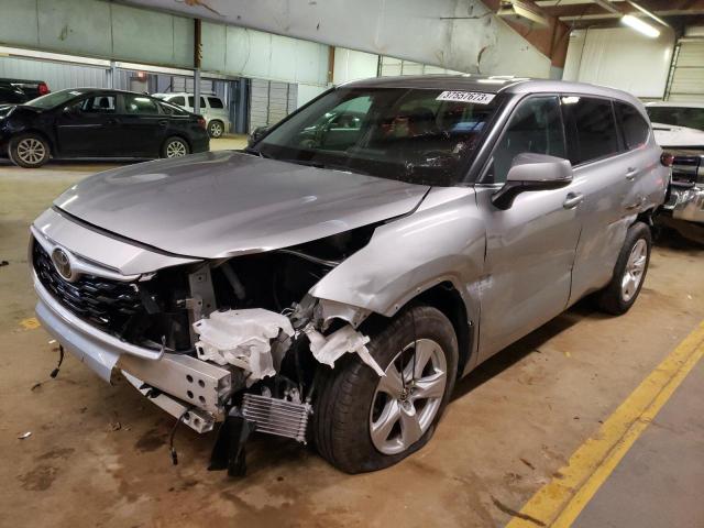TOYOTA HIGHLANDER 2021 с VIN 5TDZZRAH5MS065578 - Фото с аукциона