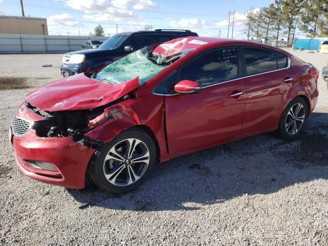 KIA FORTE EX 2016 with VIN KNAFX4A84G5518298 - Photo from auction