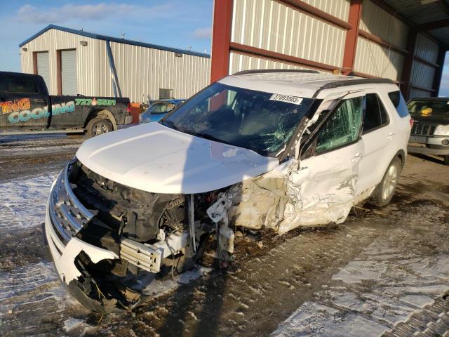 FORD EXPLORER X 2018 with VIN 1FM5K8D83JGB57587 - Photo from auction