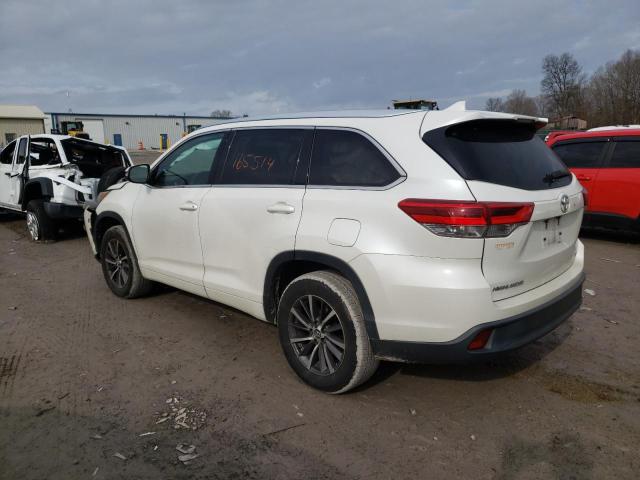 Photo 2 from auction – 2017 TOYOTA HIGHLANDER with VIN 5TDKZRFH4HS215714