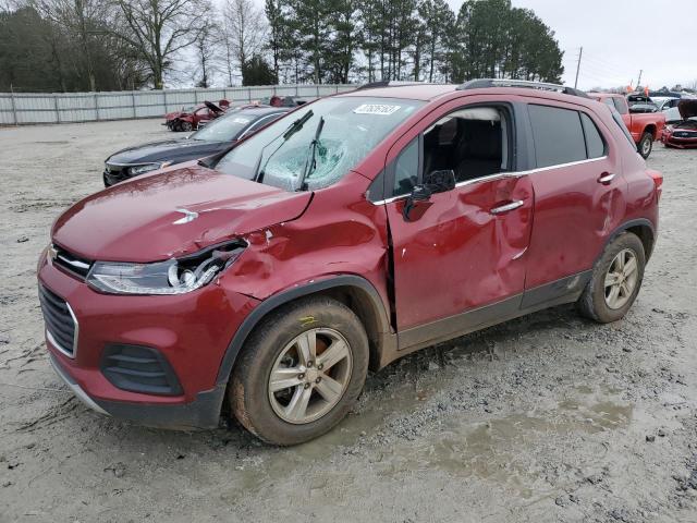 CHEVROLET TRAX 1LT 2020 with VIN 3GNCJLSB8LL169675 - Photo from auction