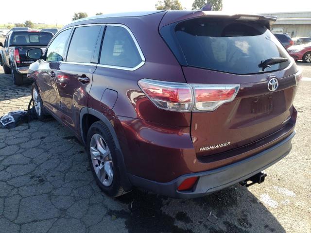 Photo 2 from auction – 2014 TOYOTA HIGHLANDER with VIN 5TDDKRFH2ES014614