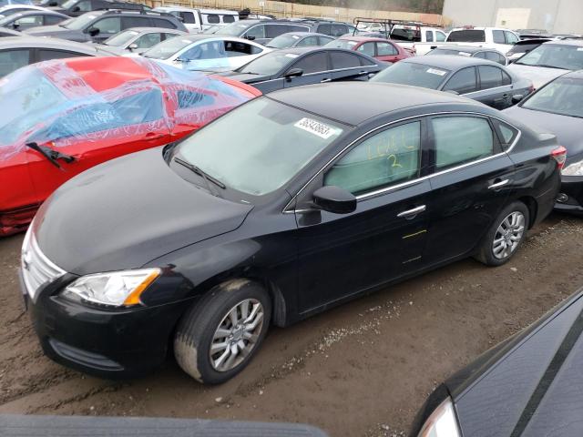 NISSAN SENTRA S 2014 with VIN 3N1AB7AP3EL653518 - Photo from auction