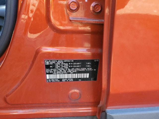 Photo 14 from auction – 2016 TOYOTA RAV4 LE with VIN JTMZFREV2GJ071915
