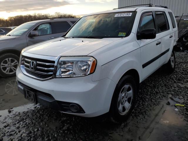 HONDA PILOT LX 2015 con VIN 5FNYF4H27FB027768 - Foto de la subasta