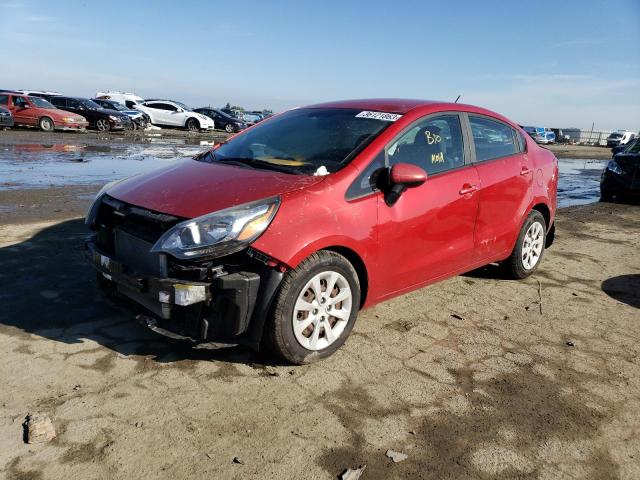 KIA RIO EX 2013 with VIN KNADN4A38D6160596 - Photo from auction