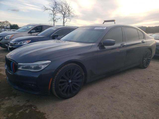 BMW 750 XI 2016 with VIN WBA7F2C51GG415293 - Photo from auction