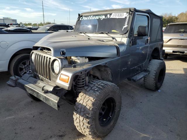 JEEP WRANGLER / 2003 with VIN 1J4FA59S73P345041 - Photo from auction