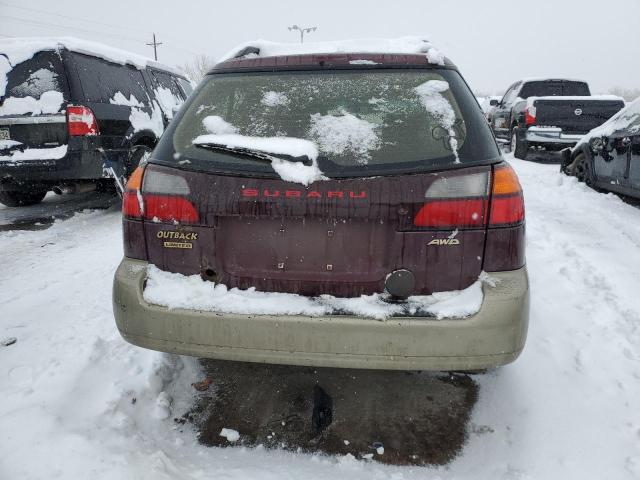 Photo 6 from auction – 2000 SUBARU OUTBACK with VIN 4S3BH6861Y7640976