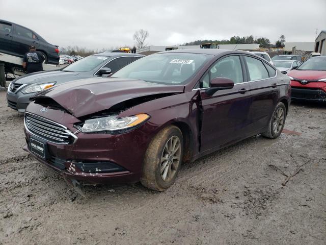 FORD FUSION SE 2017 with VIN 3FA6P0H77HR231602 - Photo from auction